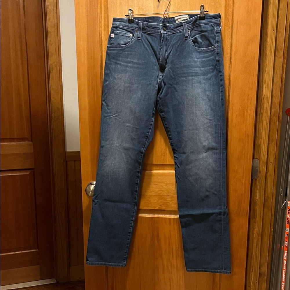 AG Graduate Men's Blue Jeans 36x34